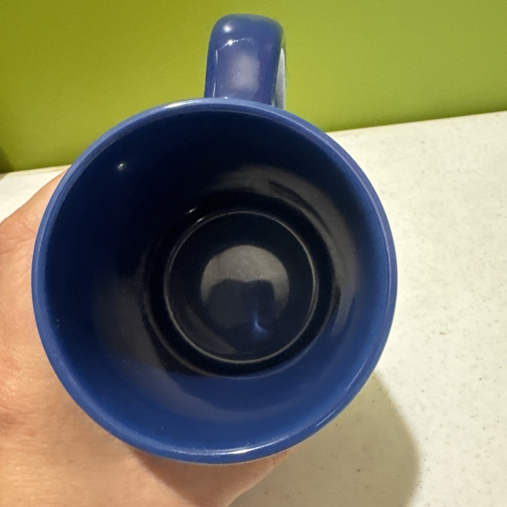 Walt Disney World Parks Blue Mug Little Mermaid, Tangled, Snow White Icons Rides - Picture 14 of 14